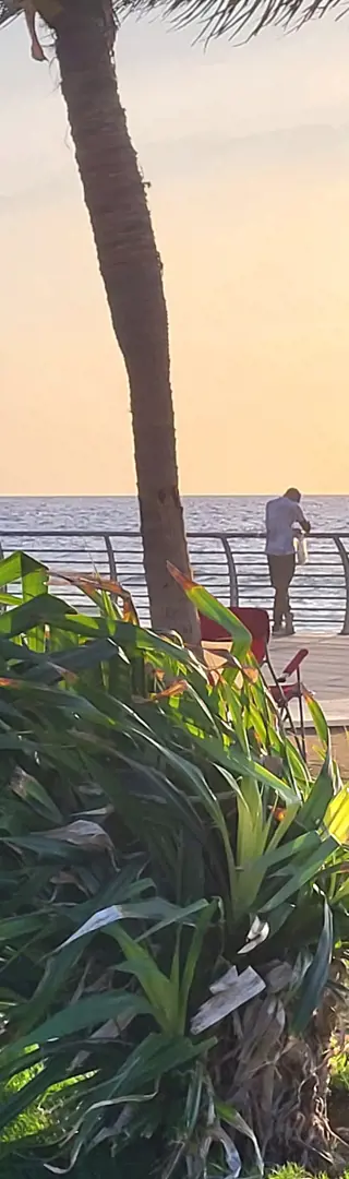 Stimmungsvolle Corniche am Abend